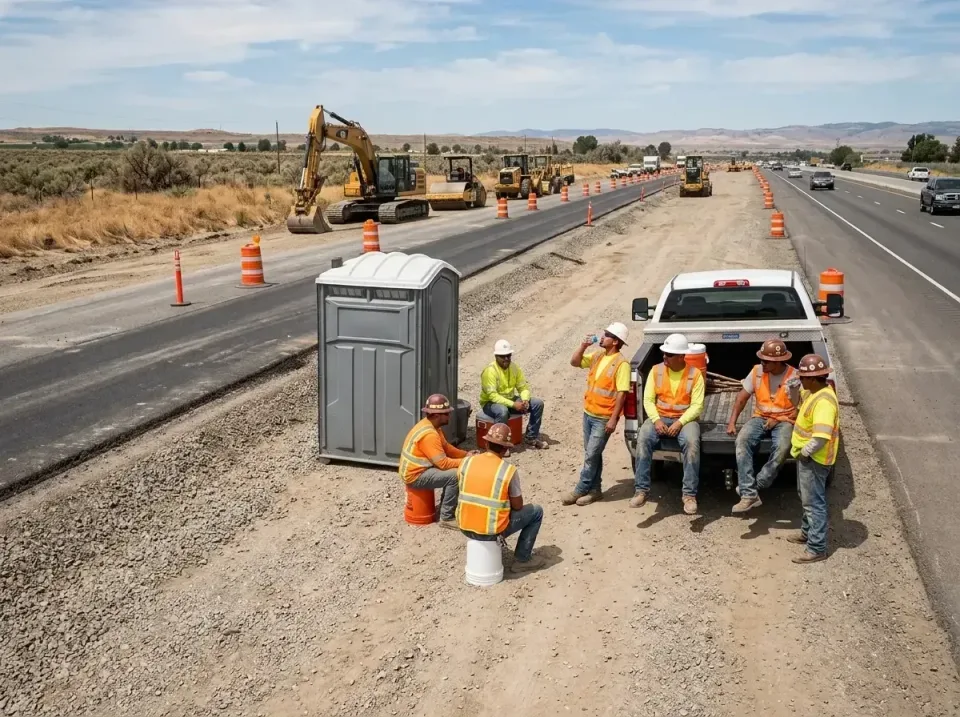 highway-road-construction-crew-007 — frequently asked questions, Porta Potty and Restroom Rentals in Columbus, MS